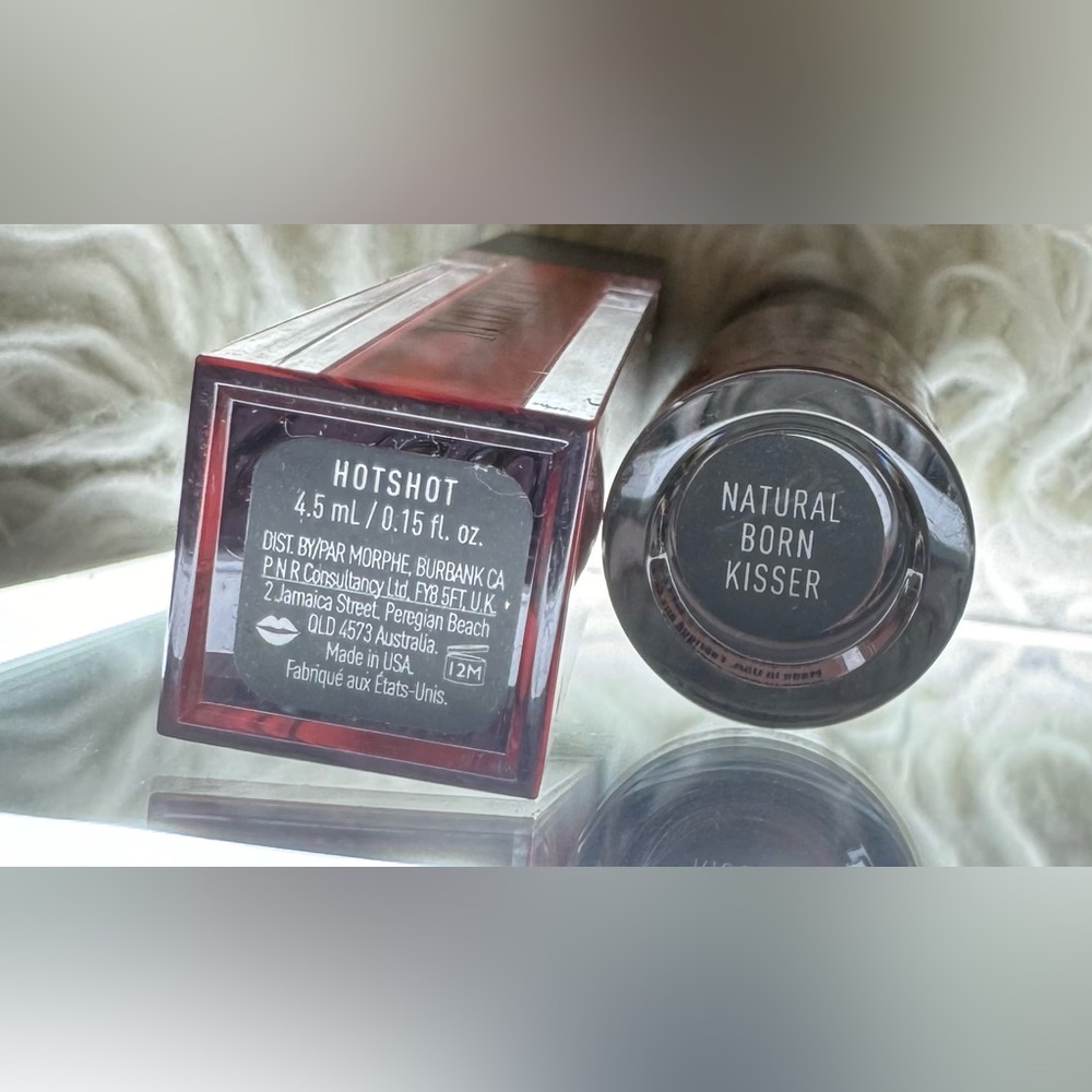 Morphe lipgloss bundle red hot chili & natural born kisser NWOT - Picture 3 of 5